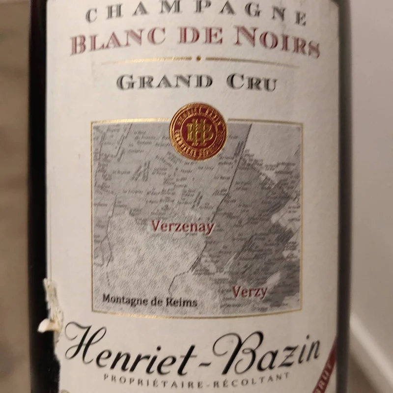Blanc de Noirs Brut Champagne Grand Cru