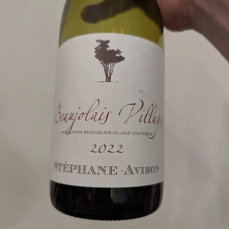 Stéphane Aviron Beaujolais Villages