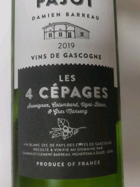 Domaine de Pajot Les 4 Cépages