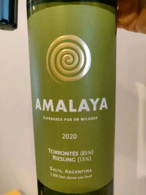 Amalaya Blanco (Torrontés - Riesling)