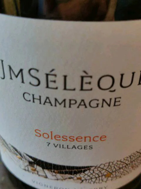J-M Sélèque Solessence 7 Villages Champagne