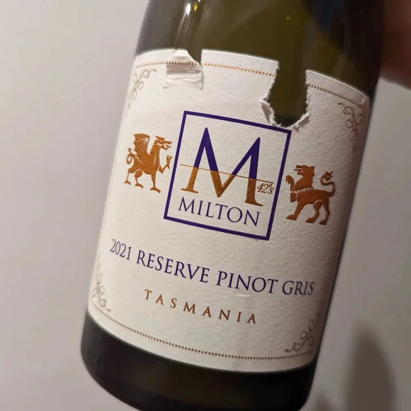Milton Reserve Pinot Gris
