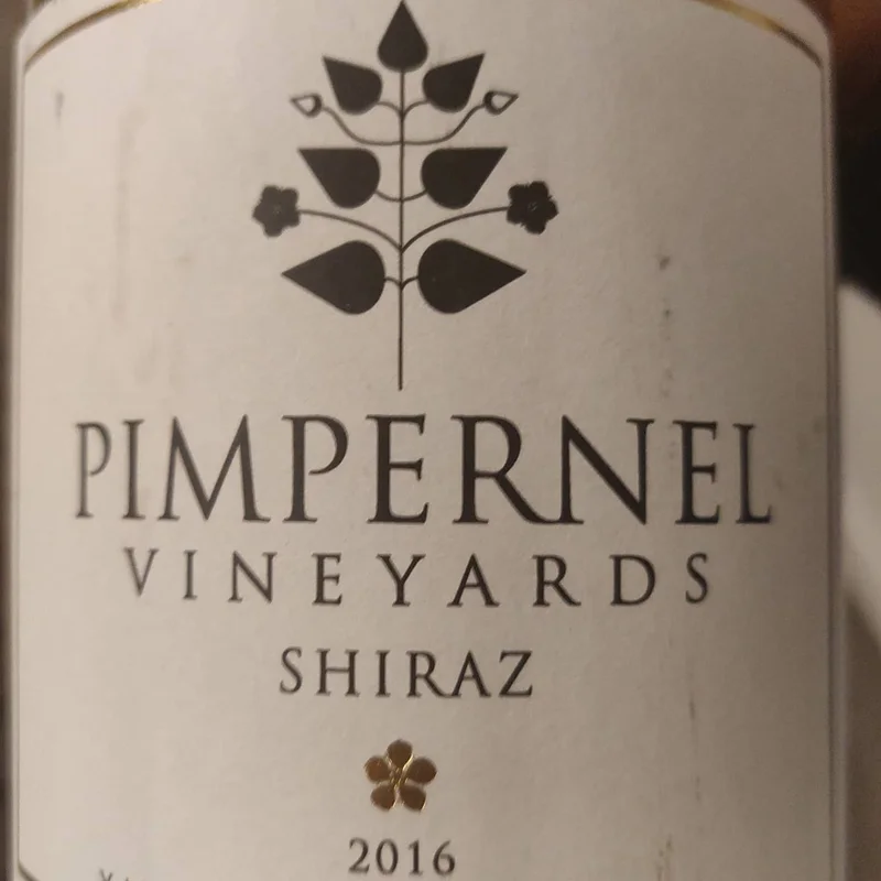 Pimpernel Shiraz