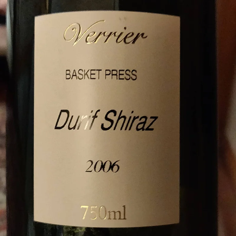 Cellar Block Basket Press Shiraz - Durif