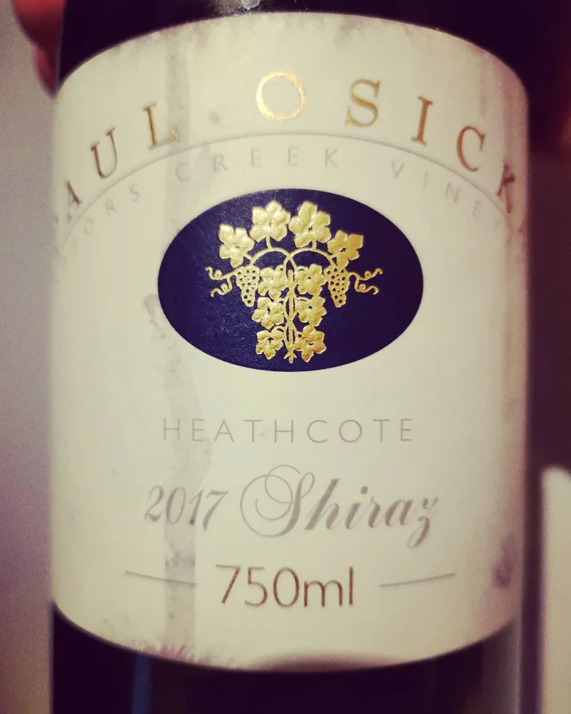 Paul Osicka Shiraz