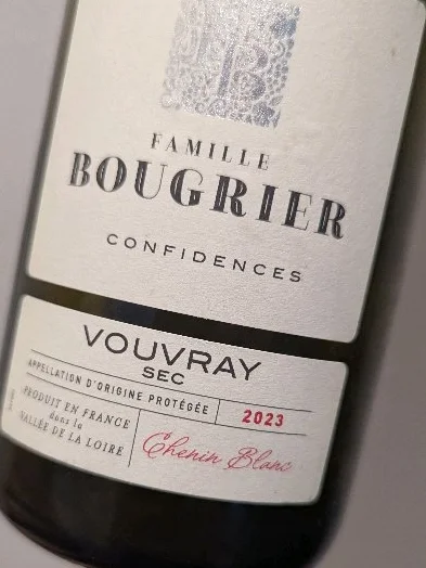 Famille Bougrier Confidences Vouvray Sec
