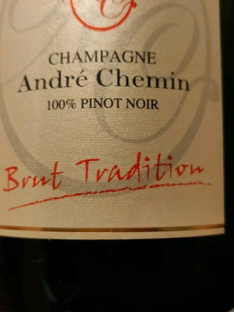 André Chemin Brut Tradition Pinot Noir Champagne