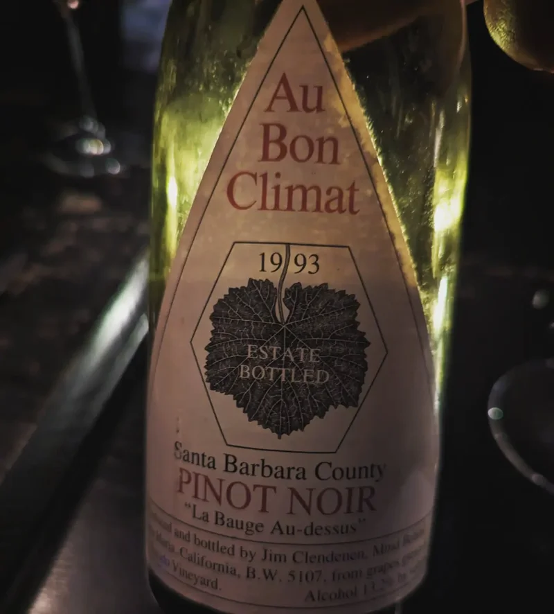 Au Bon Climat Pinot Noir Santa Barbara County
