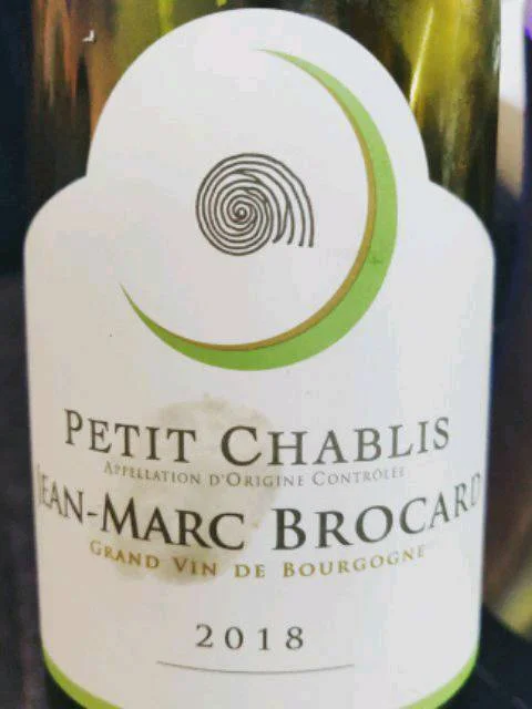 Jean-Marc Brocard Petit Chablis