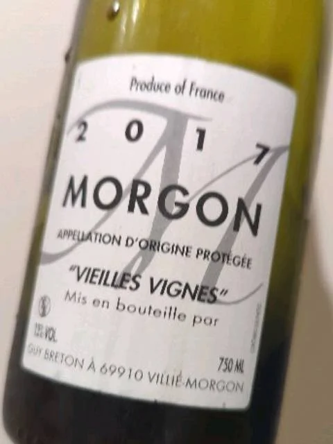 Guy Breton Vieilles Vignes Morgon