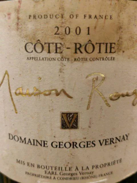 Domaine Georges Vernay Maison Rouge Côte-Rôtie