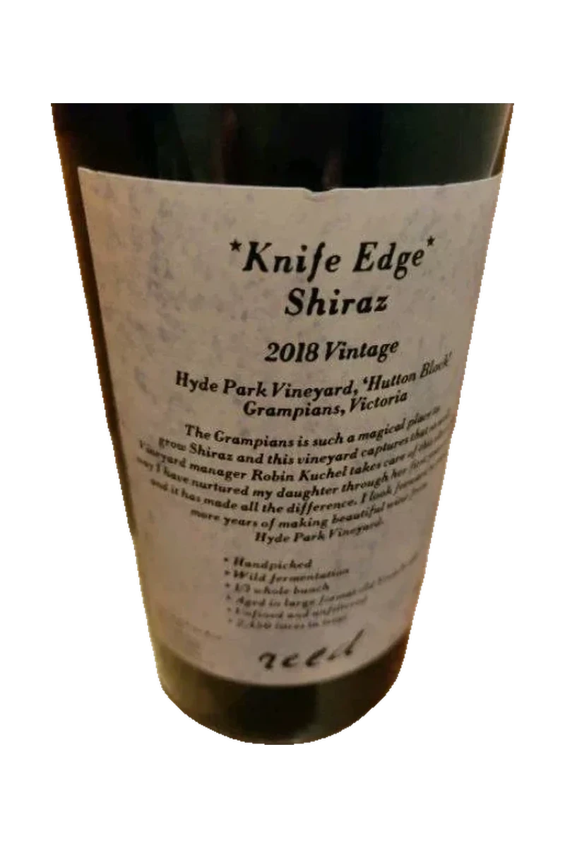 Reed Knife Edge Shiraz