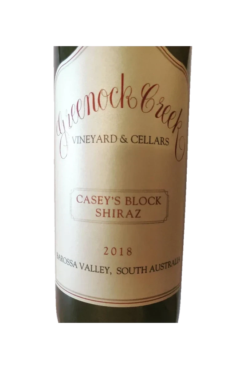 Greenock Creek Casey's Block Shiraz