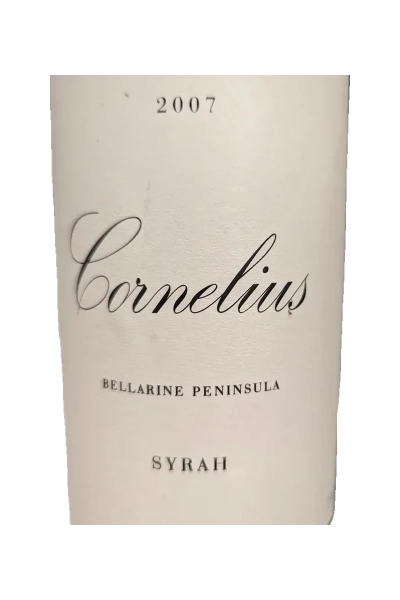 Cornelius Single Vineyard Syrah