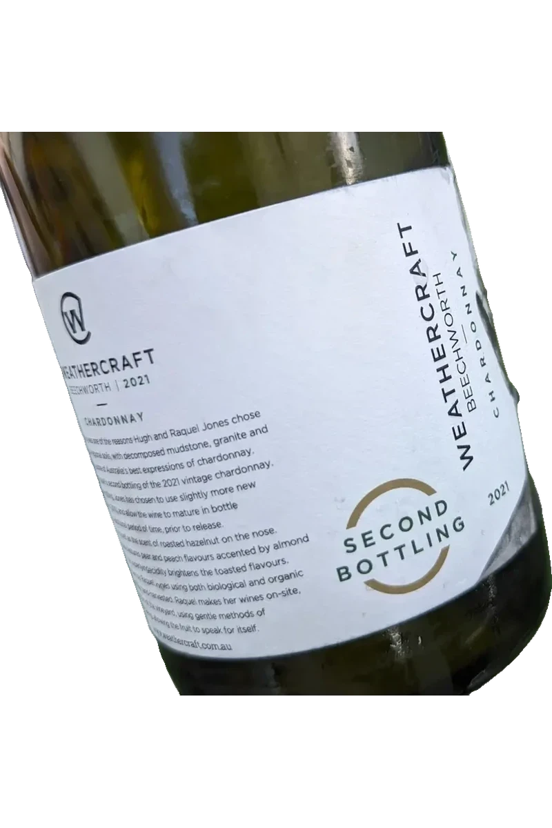 Weathercraft Chardonnay second bottling
