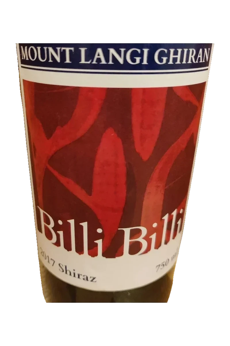 Mount Langi Ghiran Billi Billi Shiraz