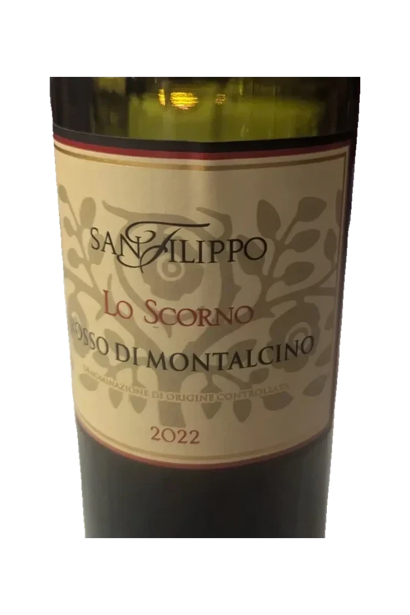San Filippo Lo Scorno Rosso di Montalcino
