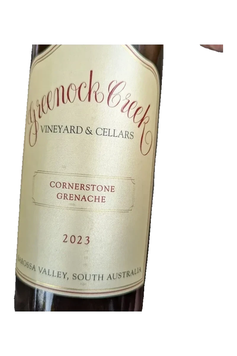 Greenock Creek Cornerstone Grenache