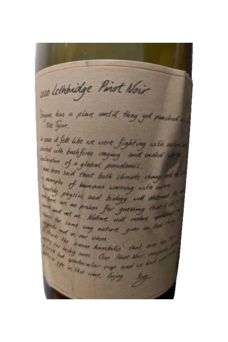 Lethbridge Pinot Noir