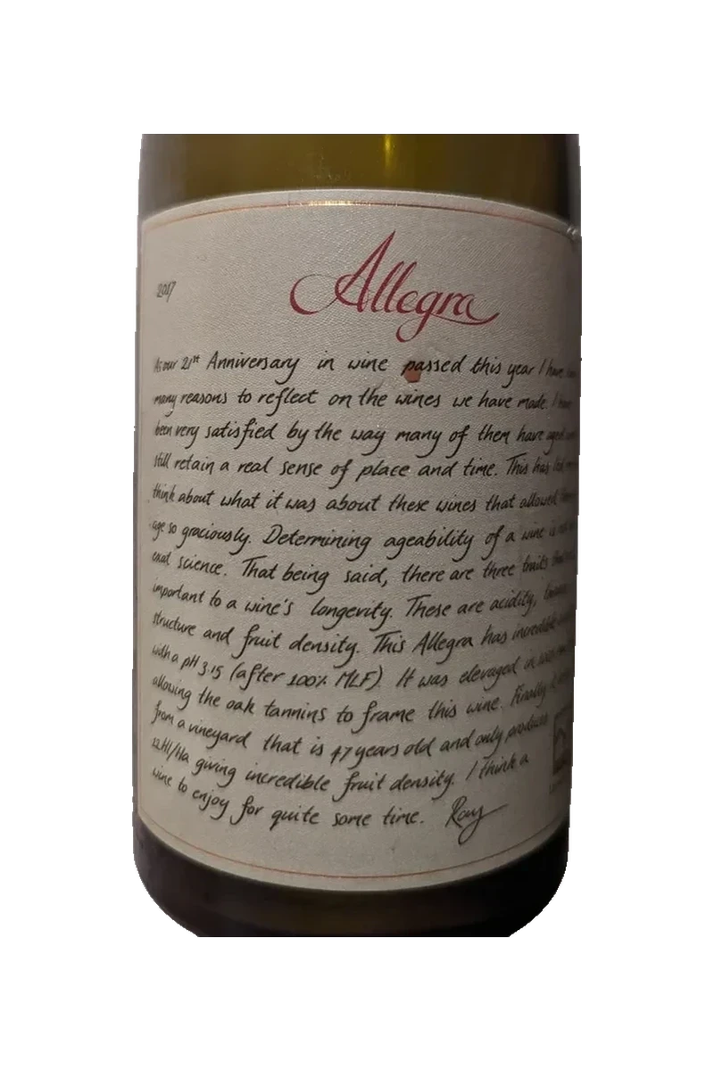 Lethbridge Allegra Chardonnay