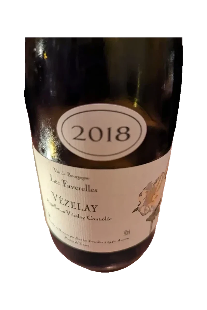 Les Faverelles Cuvée Fleur Bourgogne Vézelay Blanc