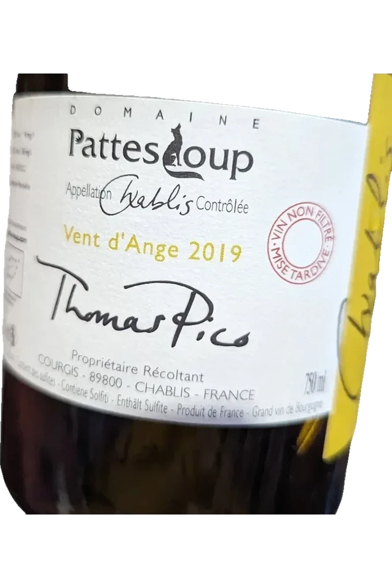 Domaine Pattes Loup Chablis Vent d'Ange
