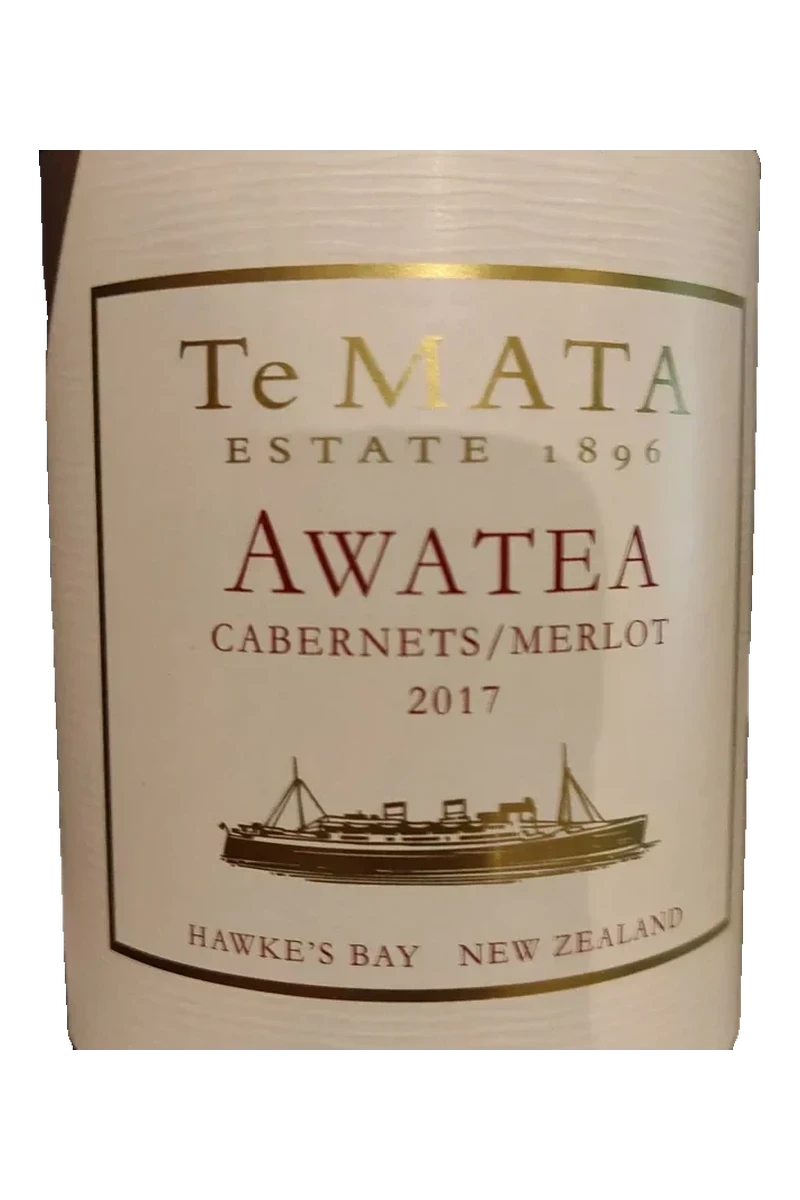 Te Mata Awatea Cabernets - Merlot