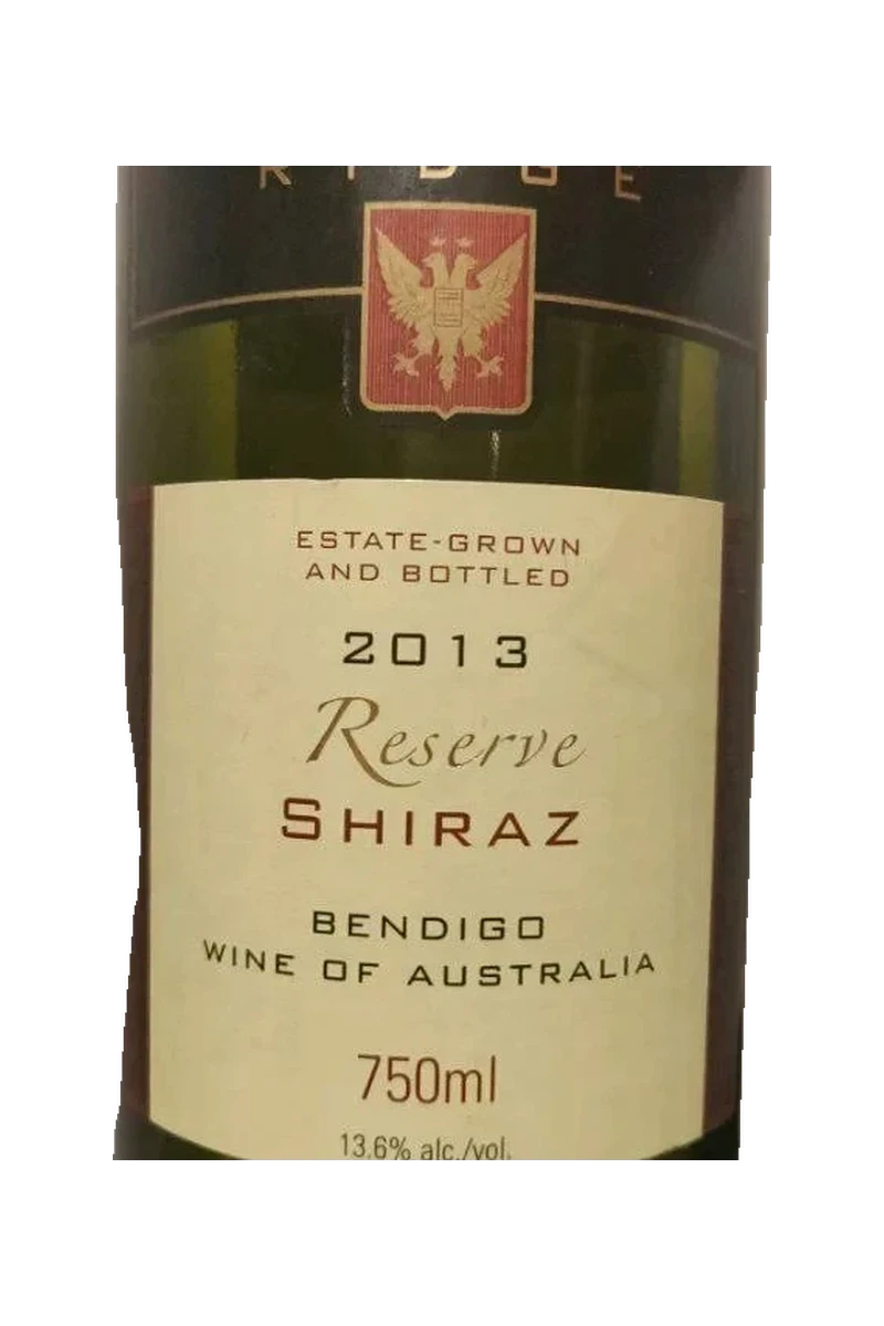 Sandhurst Ridge Reserve Shiraz