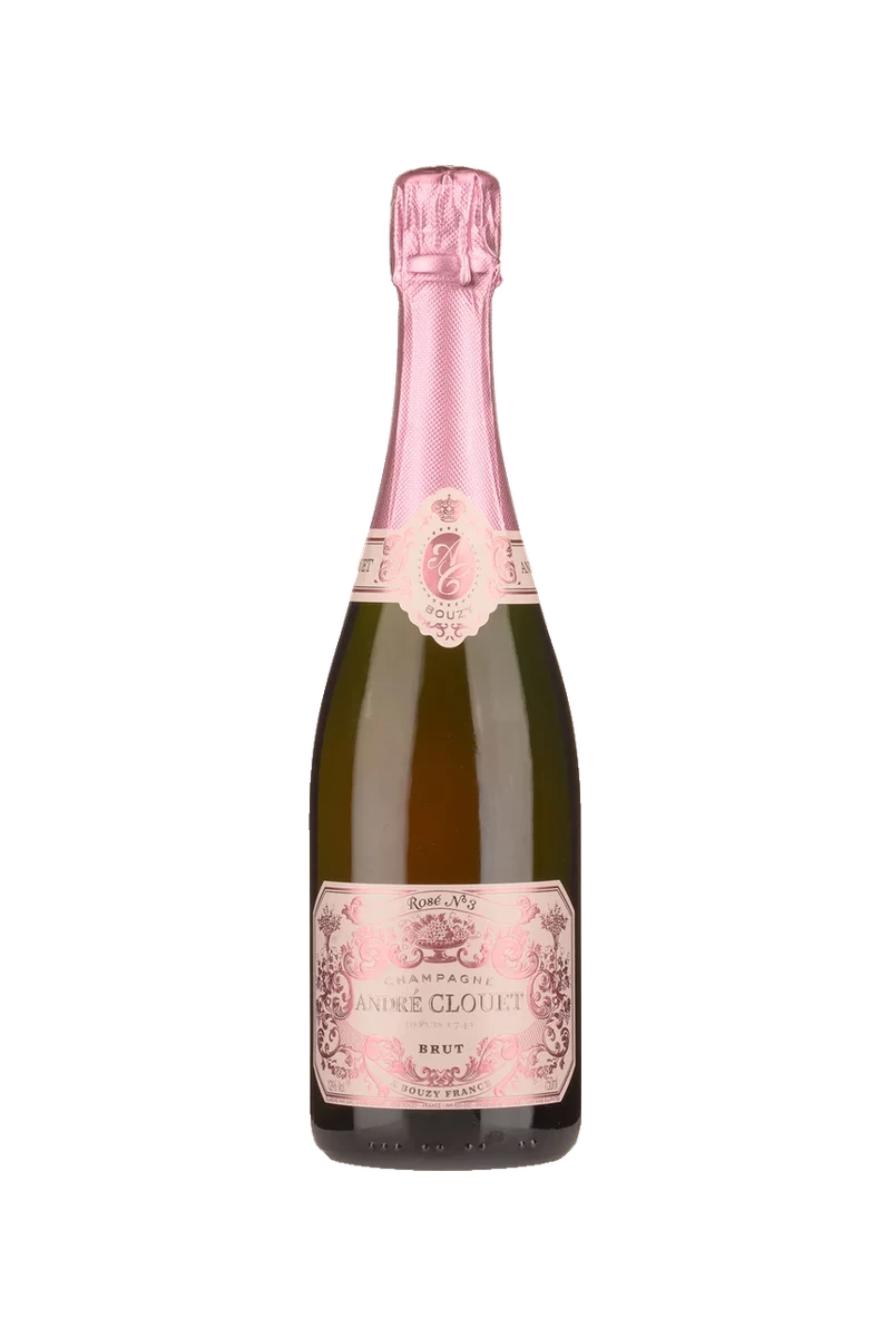 Andre Clouet Brut Rosé No. 3 Champagne