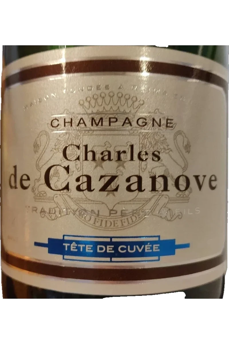 Charles de Cazanove Tête de Cuvée Champagne