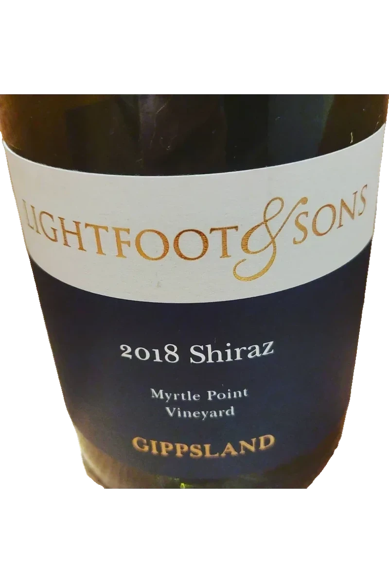 Lightfoot & Sons Myrtle Point Vineyard Shiraz