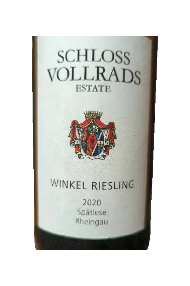 Schloss Vollrads Winkel Riesling Spätlese