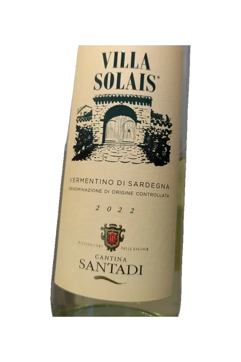 Villa Solais Vermentino di Sardegna