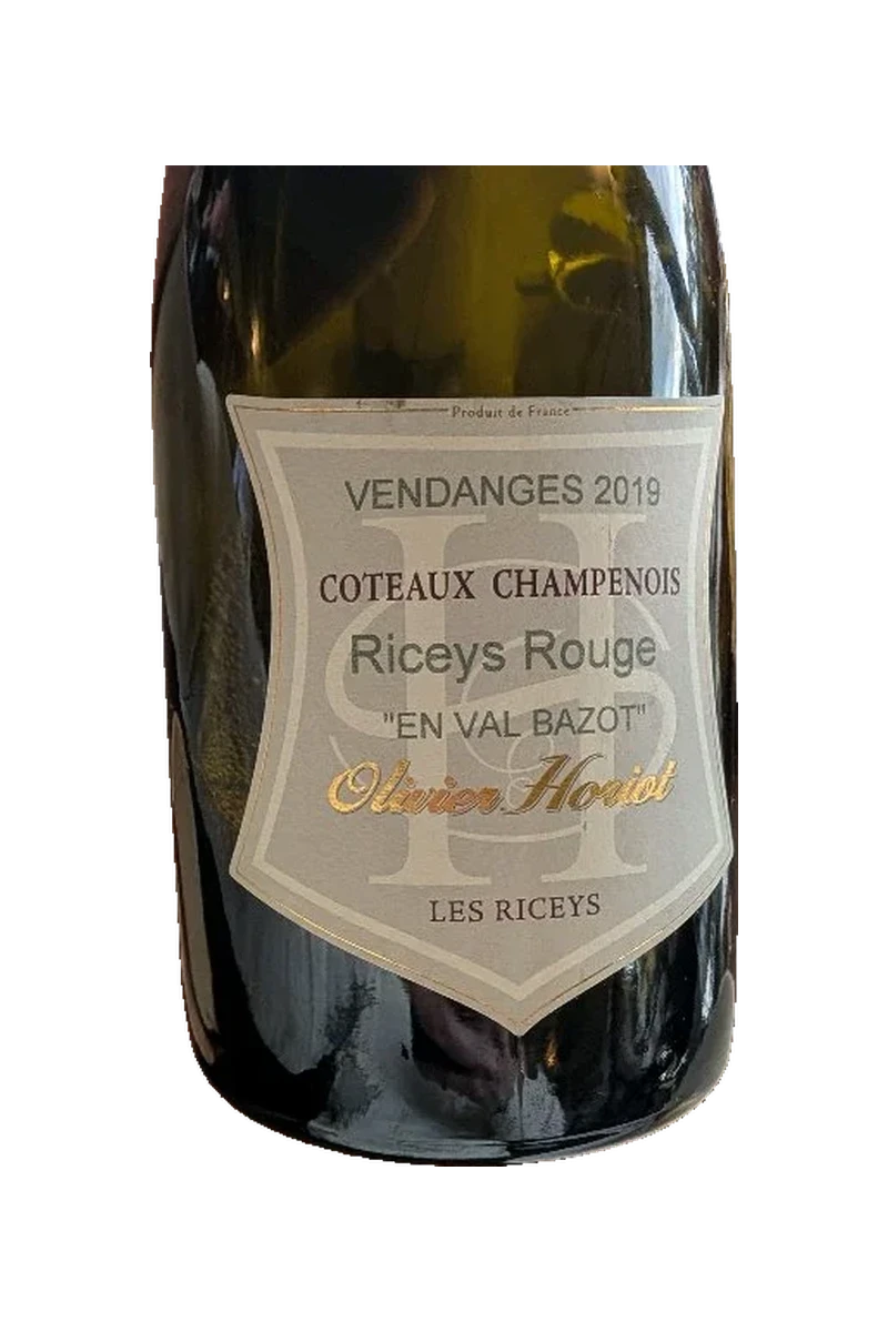 Olivier Horiot Coteaux Champenois Riceys Rouge En Val Bazot