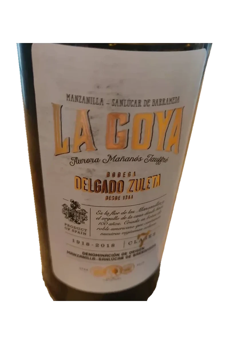 Delgado Zuleta La Goya Manzanilla