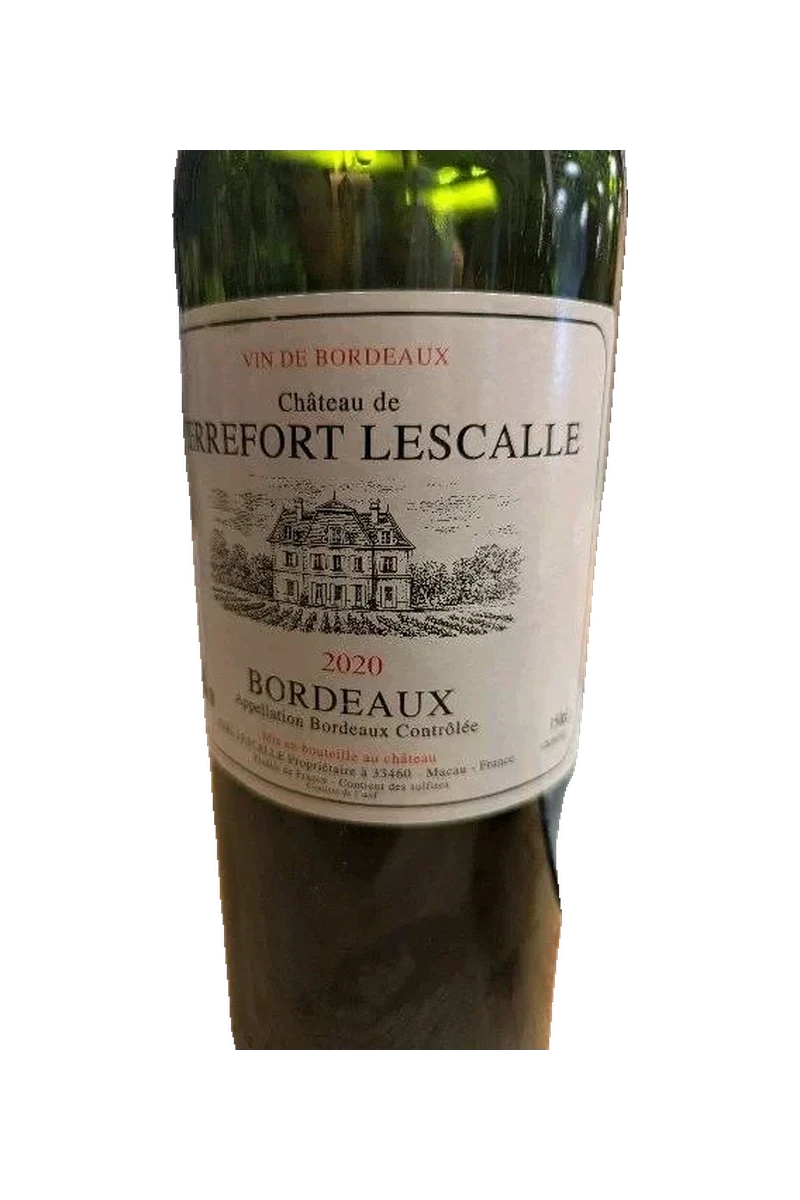 Château de Terrefort Lescalle Bordeaux