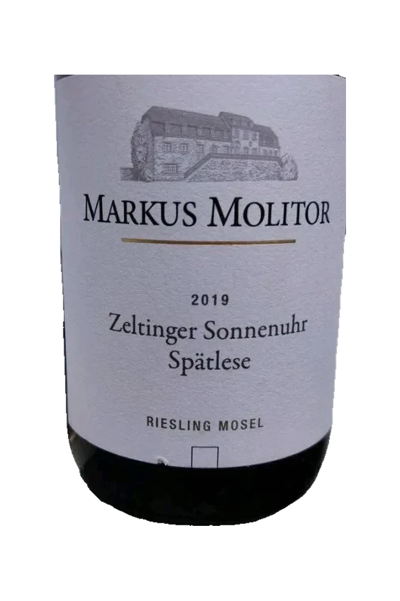 Markus Molitor Zeltinger Sonnenuhr Riesling Spätlese White Capsule