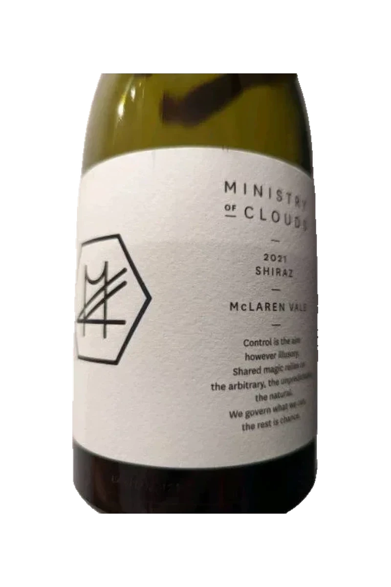 Ministry of Clouds McLaren Vale Shiraz