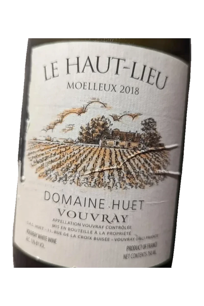 Domaine Huet Vouvray Le Haut-Lieu Moelleux